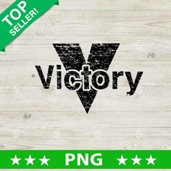 Victory Logo PNG, Logo Custom PNG, V Logo PNG Sublimation