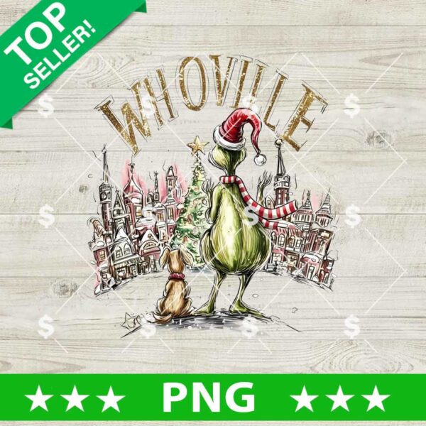Whoville Grinch Christmas PNG