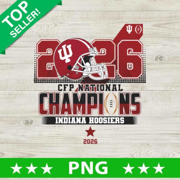 2026 CFP National Champions Indiana PNG