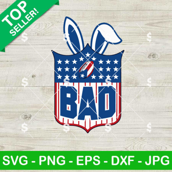 Bad Bunny NFL Logo SVG