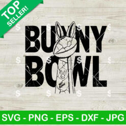 Bad Bunny Bowl SVG