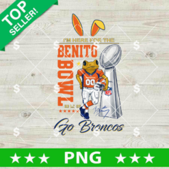 Denver Broncos Benito Bowl 2026 Super Bowl PNG