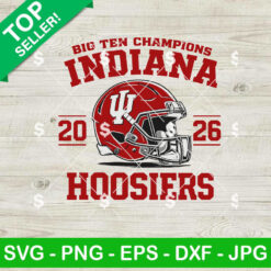 Indiana Big Ten Champion SVG