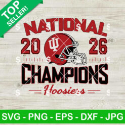 Indiana Hoosiers 2026 National Champions SVG