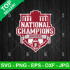 Indiana Hoosiers National Champions SVG