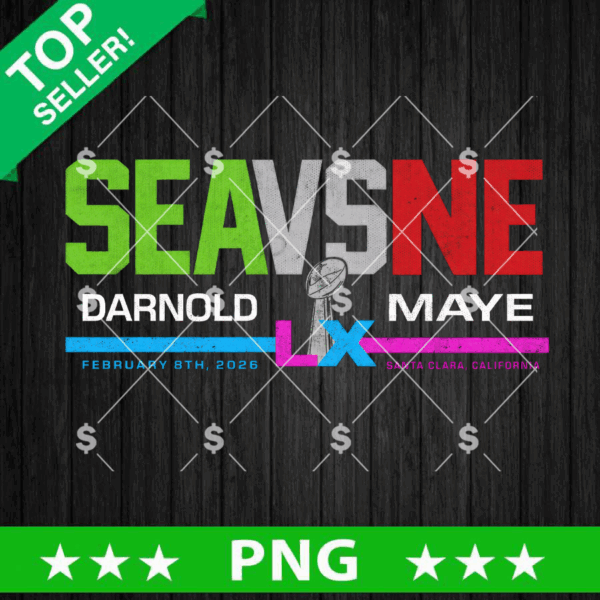 Super Bowl LX Champions 2026 PNG