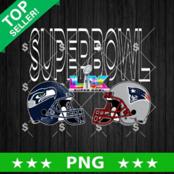 Seattle Seahawks vs New England Patriots NFL Super Bowl LX PNG