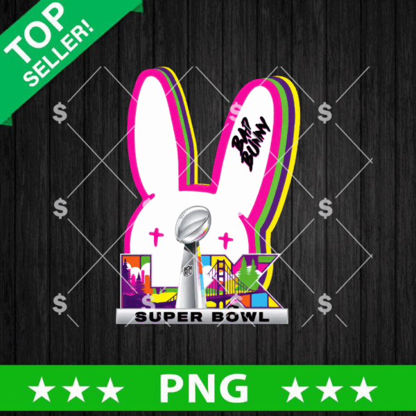Super Bowl Bad Bunny Png