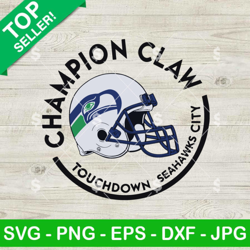 Champion Claw SeaHawks City SVG
