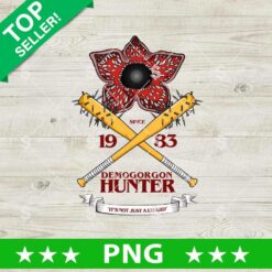 Demogorgon Hunter Stranger Things PNG
