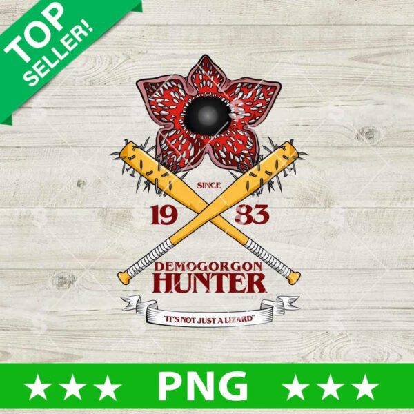 Demogorgon Hunter Stranger Things PNG
