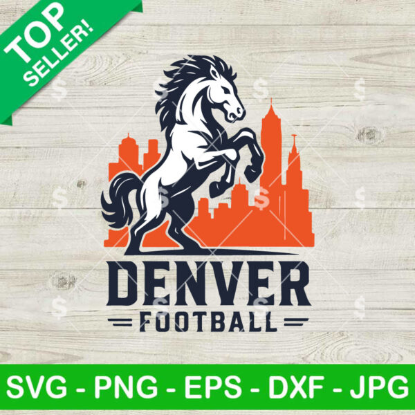 Denver Football SVG
