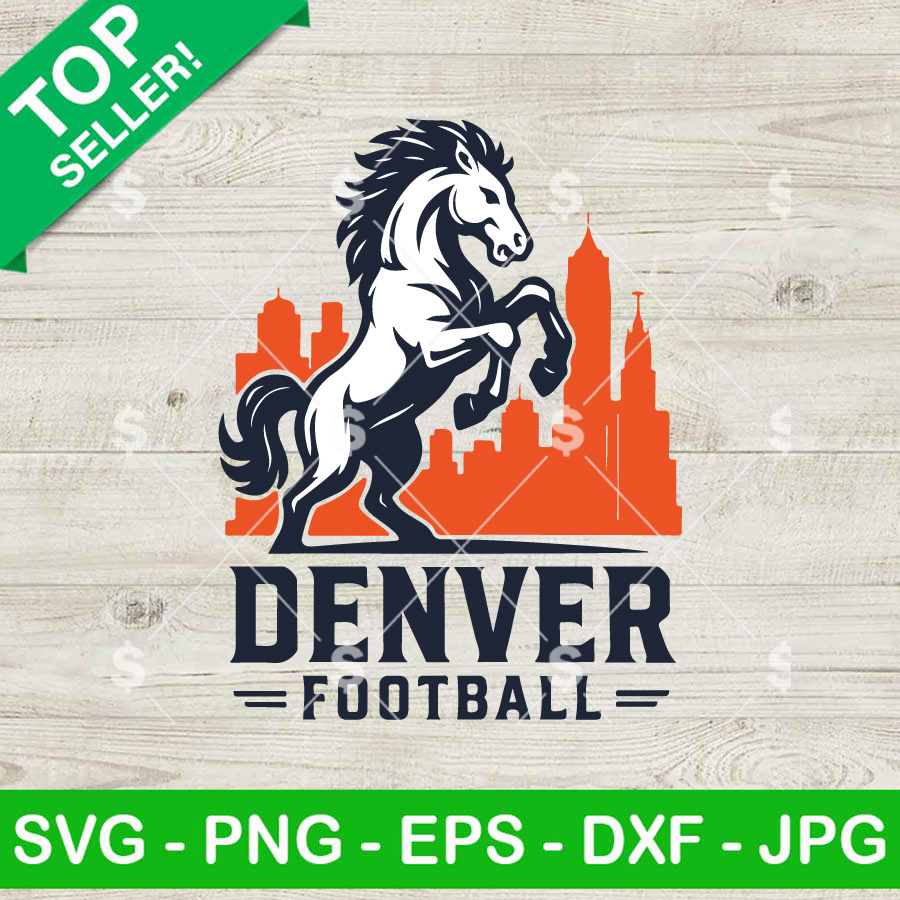 Denver Football SVG