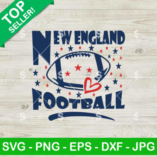 New England Football SVG