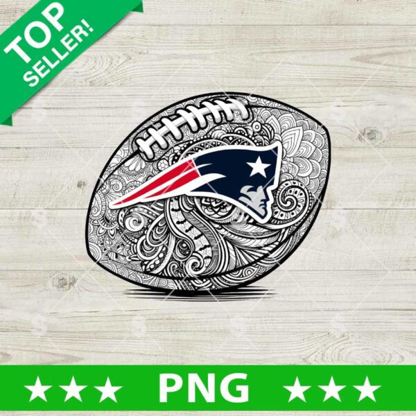 Patriots Football Mandala PNG