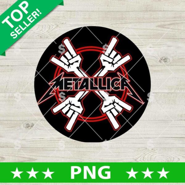 Metallica Fingers Logo PNG