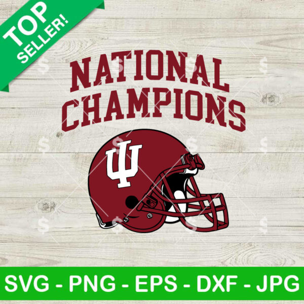 National Champions Indiana Hoosiers SVG