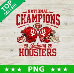 National Champions Indiana Hoosiers 2026 PNG