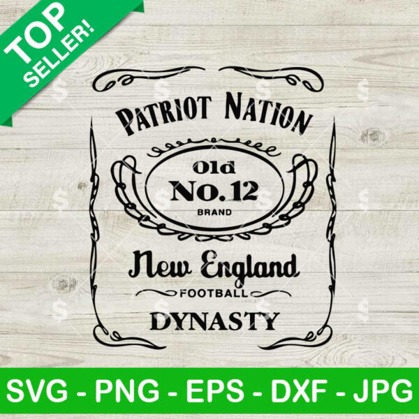Patriot Nation Football Dynasty SVG
