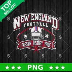 New England Football Passion History Pride PNG