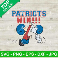 Patriots Win Snoopy SVG