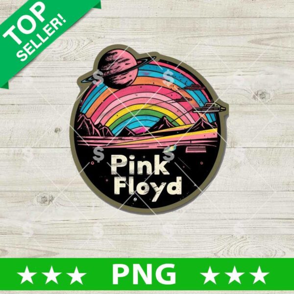 Pink Floyd Vintage PNG