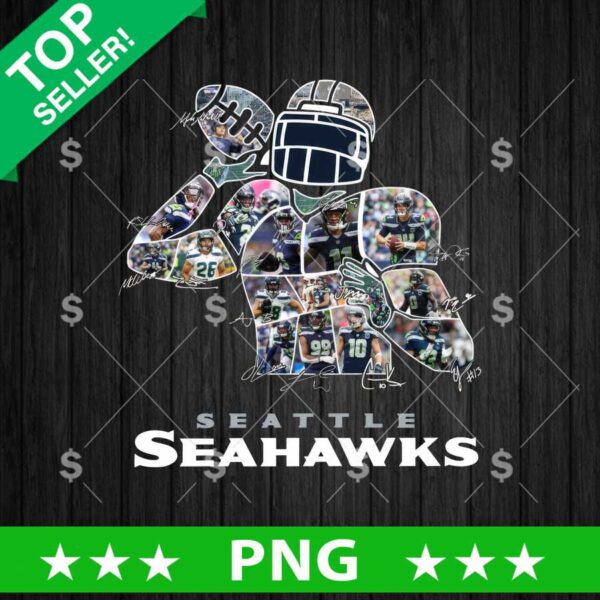 Seattle Seahawks Football Players PNG