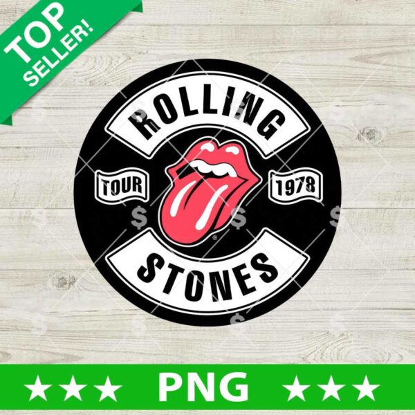 Rolling Stones 1978 Tour PNG