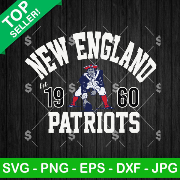New England Patriots 1960 SVG