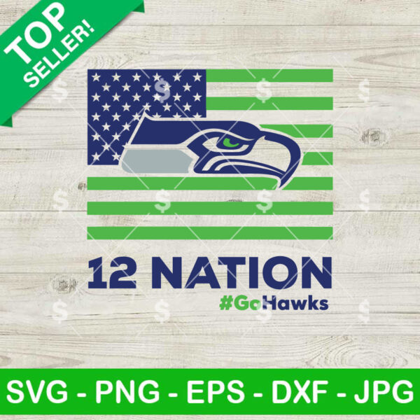 12 Nation Go Hawks SVG