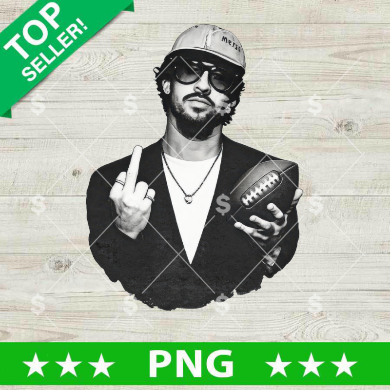 Bad Bunny x Super Bowl LX PNG, Bad Bunny Halftime Show PNG Digital Design, Benito Bowl PNG Sublimation Files