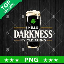 Hello Darkness My Old Friends Guinness Beer PNG