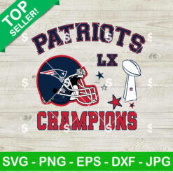 New England Patriots Champions SVG