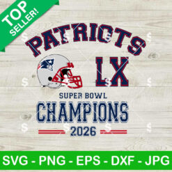 New England Patriots Super Bowl Champions SVG