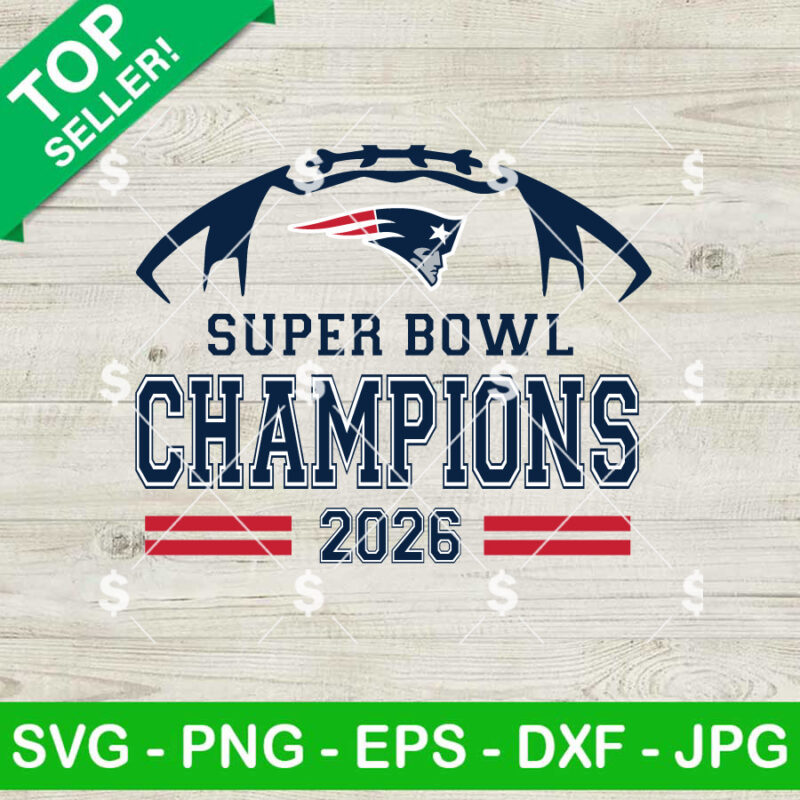 Super Bowl LX Champions SVG