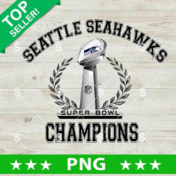 Seattle Seahawks Champions Super Bowl LX PNG