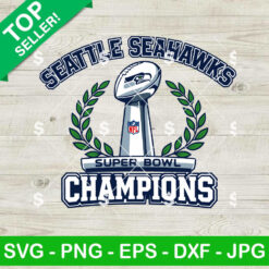 Seattle Seahawks Super Bowl Champions SVG