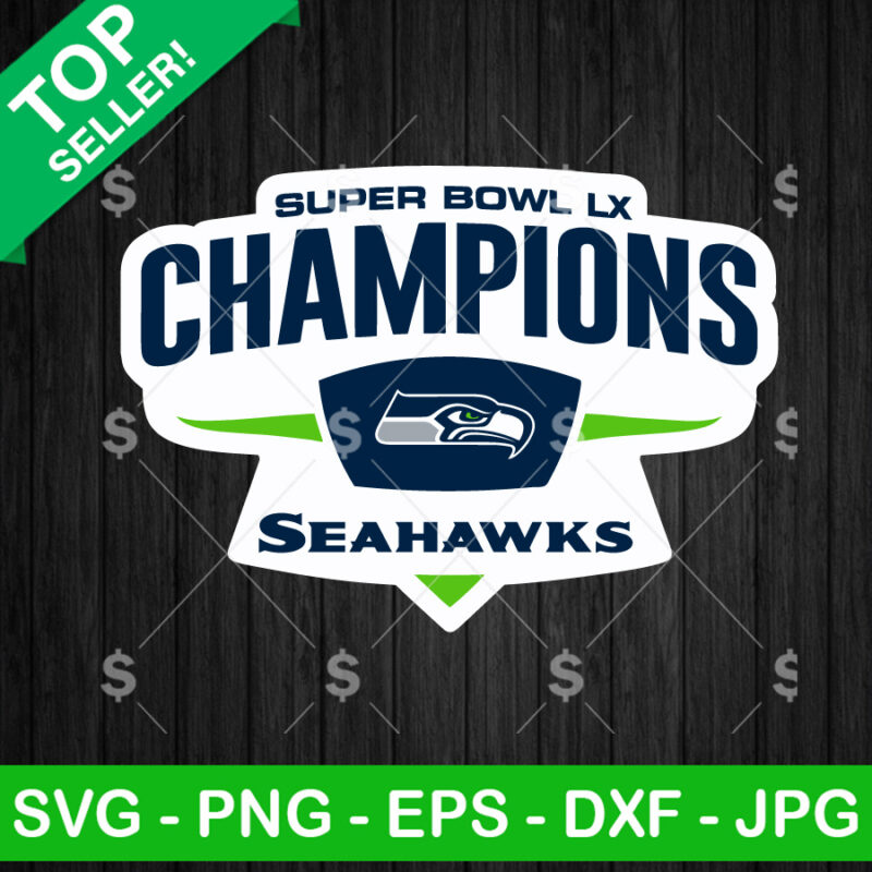 Super Bowl LX Champions SVG