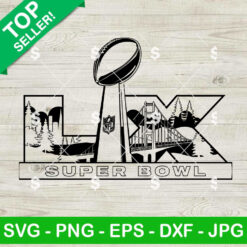 Super Bowl LX Logo SVG
