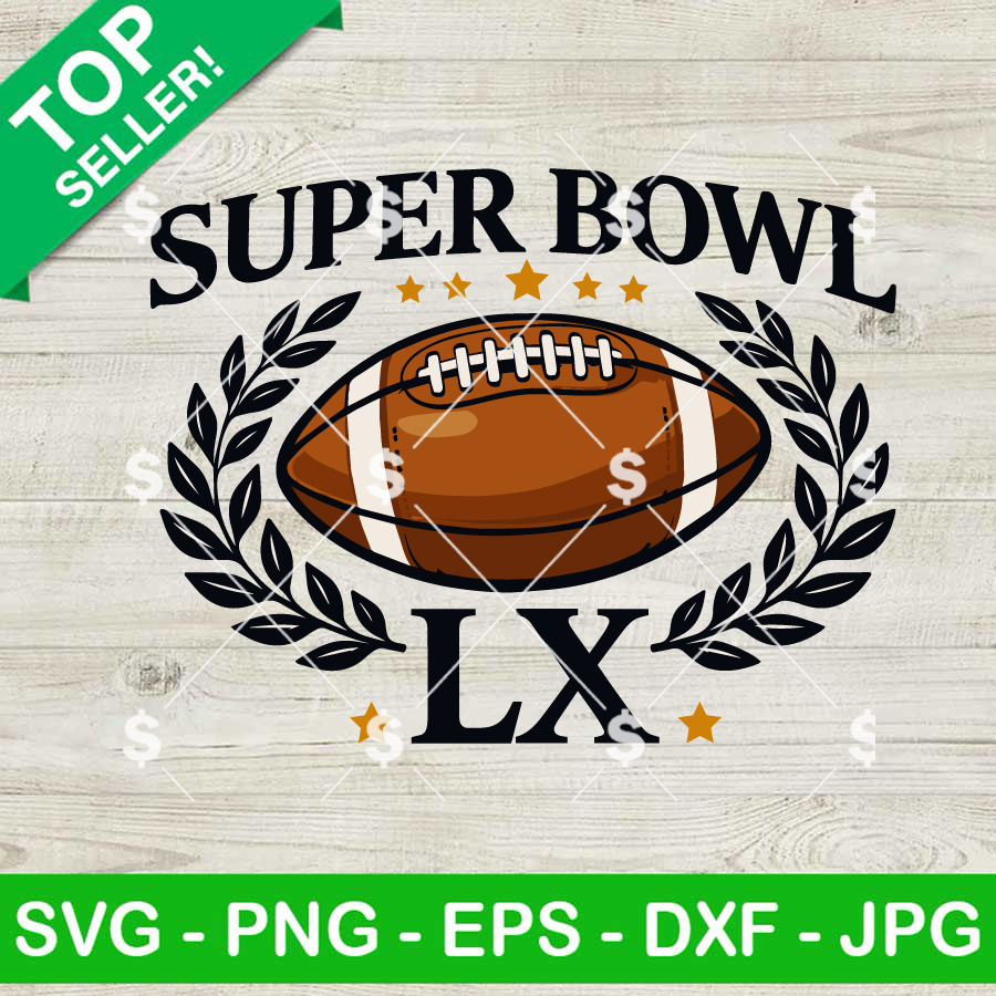 Super Bowl LX SVG