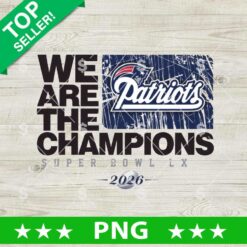 We Are The Champions Super Bowl 2026 PNG