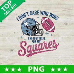 I Don't Care Who Wins Football PNG