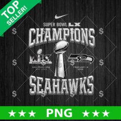 Seattle Seahawks Super Bowl LX PNG