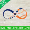 Houston Astros Infinity Heart SVG