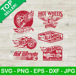 Hot Wheels Logo Bundle SVG