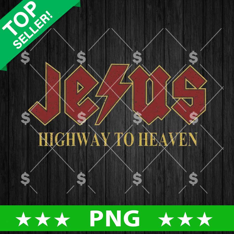 Jesus Highway To Heaven PNG