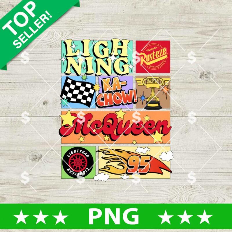 Lighning Mc Queen Cars Disney PNG