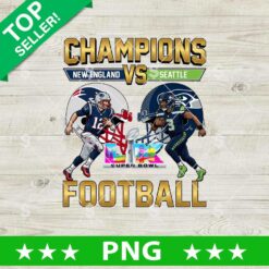 New England Vs Seattle Champions PNG