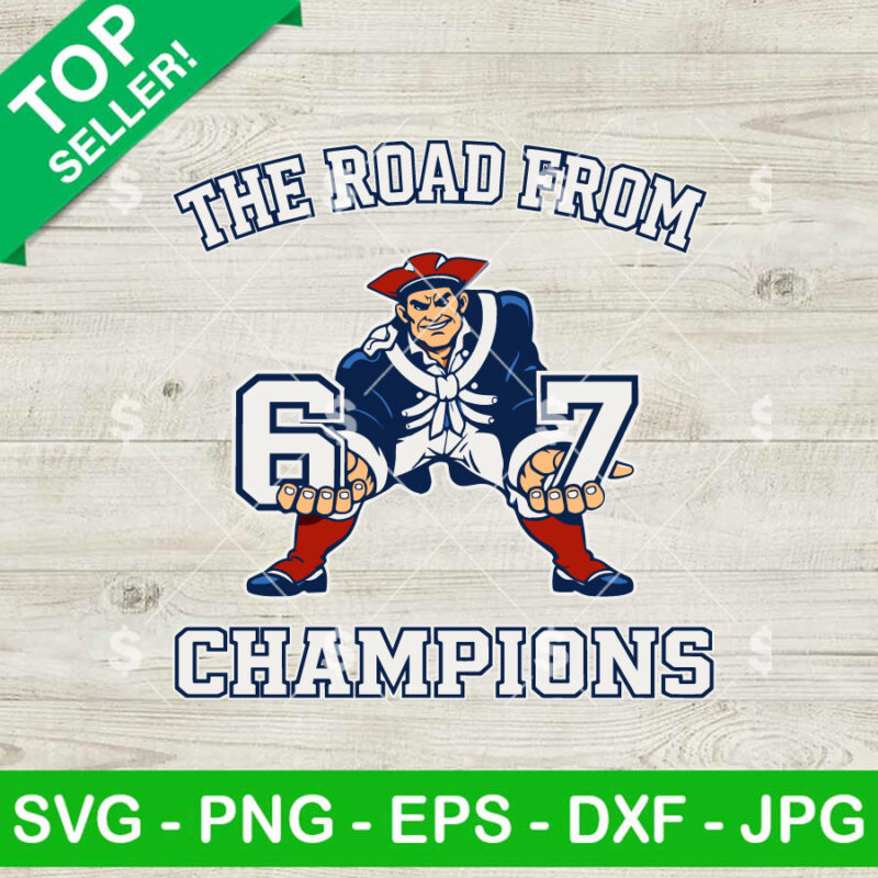 The Road From 6 7 Champions SVG