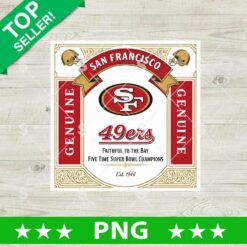 San Francisco 49ers Genuine PNG